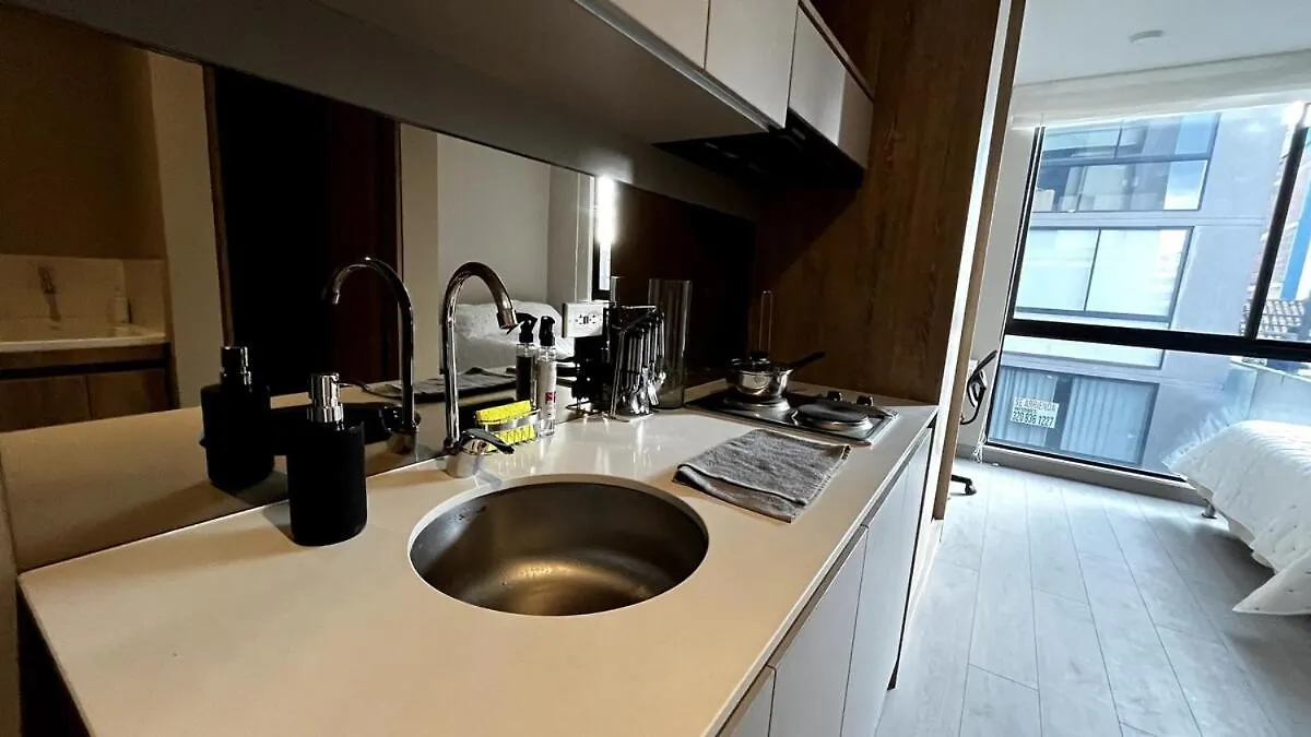 Apartaestudio En Bogota, Centro Las Nieves Apartment Bogota